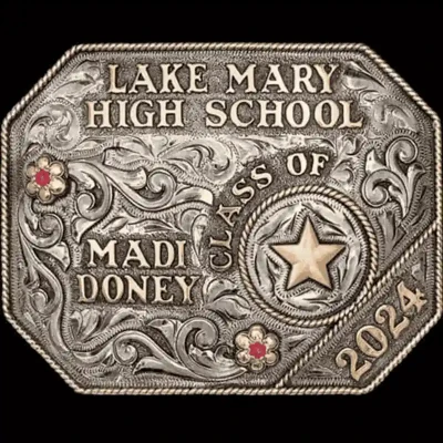 Reagan Graduation Class Buckle